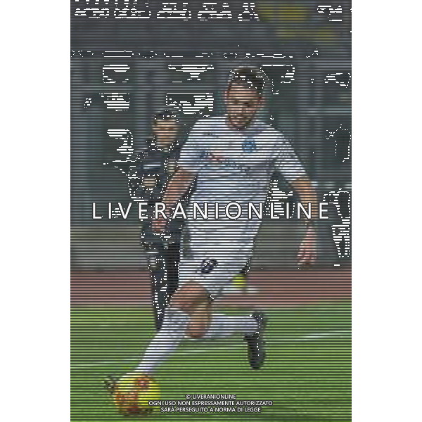 Fabio Fagiolini/LM - Livorno vs Albinoleffe - Italian football Serie C match 2020/2021 23 January 2021 - Armando Picchi stadium, livorno, Italy Photo showing: Mihai Gusu (Albinoleffe) @LM/Fabio Fagiolini/AGENZIA ALDO LIVERANI SAS