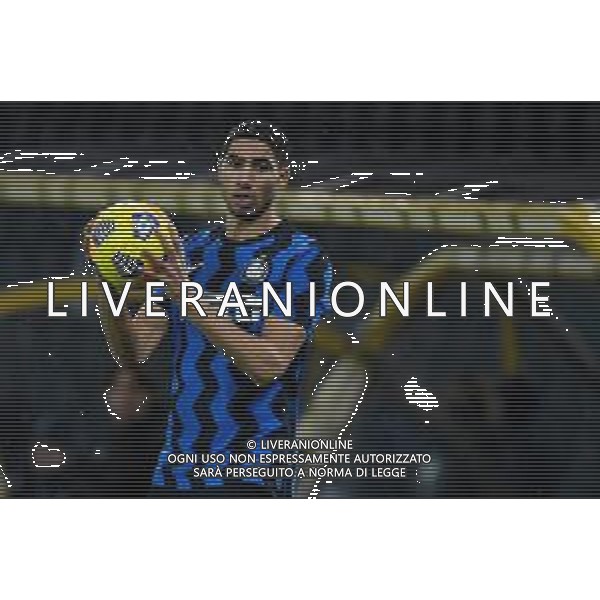 Ettore Griffoni/LM - Udinese Calcio vs FC Internazionale - Italian football Serie A match 2020/2021 23 January 2021 - Friuli - Dacia Arena stadium, udine, Italy Photo showing: Achraf Hakimi of Internazionale portrait @LM/Ettore Griffoni/AGENZIA ALDO LIVERANI SAS