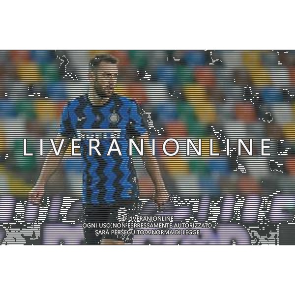 Ettore Griffoni/LM - Udinese Calcio vs FC Internazionale - Italian football Serie A match 2020/2021 23 January 2021 - Friuli - Dacia Arena stadium, udine, Italy Photo showing: Stefan de Vrij of Internazionale @LM/Ettore Griffoni/AGENZIA ALDO LIVERANI SAS
