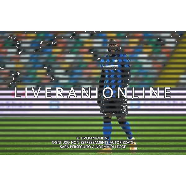 Ettore Griffoni/LM - Udinese Calcio vs FC Internazionale - Italian football Serie A match 2020/2021 23 January 2021 - Friuli - Dacia Arena stadium, udine, Italy Photo showing: Romelu Lukaku of Internazionale @LM/Ettore Griffoni/AGENZIA ALDO LIVERANI SAS