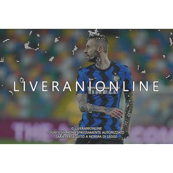 Ettore Griffoni/LM - Udinese Calcio vs FC Internazionale - Italian football Serie A match 2020/2021 23 January 2021 - Friuli - Dacia Arena stadium, udine, Italy Photo showing: Marcelo Brozovic of Internazionale @LM/Ettore Griffoni/AGENZIA ALDO LIVERANI SAS