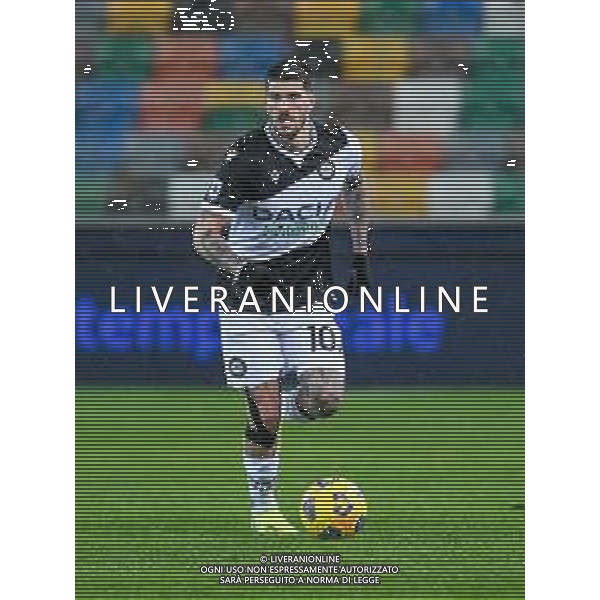 Ettore Griffoni/LM - Udinese Calcio vs FC Internazionale - Italian football Serie A match 2020/2021 23 January 2021 - Friuli - Dacia Arena stadium, udine, Italy Photo showing: Rodrigo De Paul of Udinese @LM/Ettore Griffoni/AGENZIA ALDO LIVERANI SAS