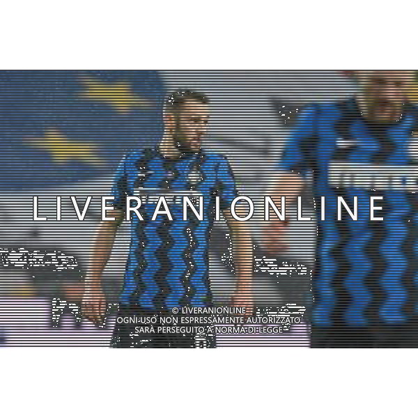 Ettore Griffoni/LM - Udinese Calcio vs FC Internazionale - Italian football Serie A match 2020/2021 23 January 2021 - Friuli - Dacia Arena stadium, udine, Italy Photo showing: Stefan de Vrij of Internazionale @LM/Ettore Griffoni/AGENZIA ALDO LIVERANI SAS