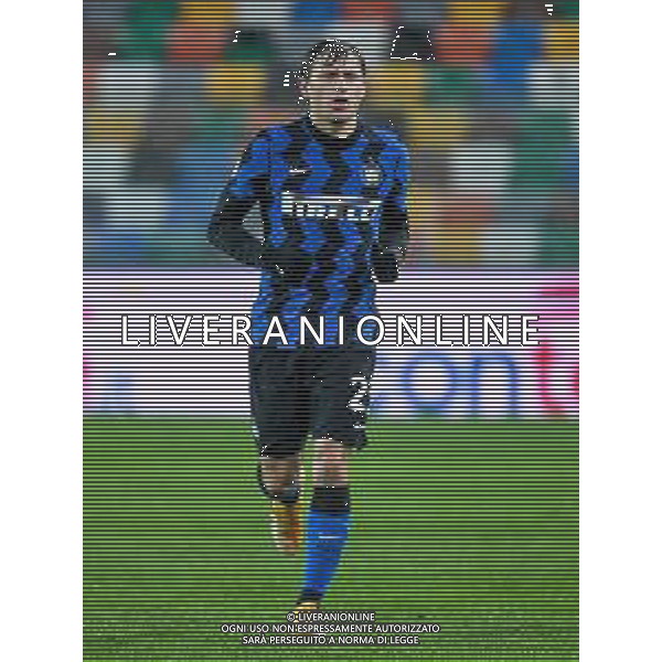 Ettore Griffoni/LM - Udinese Calcio vs FC Internazionale - Italian football Serie A match 2020/2021 23 January 2021 - Friuli - Dacia Arena stadium, udine, Italy Photo showing: Nicolo Barella of Internazionale @LM/Ettore Griffoni/AGENZIA ALDO LIVERANI SAS