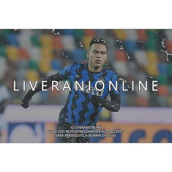 Ettore Griffoni/LM - Udinese Calcio vs FC Internazionale - Italian football Serie A match 2020/2021 23 January 2021 - Friuli - Dacia Arena stadium, udine, Italy Photo showing: Lautaro Martinez of Internazionale @LM/Ettore Griffoni/AGENZIA ALDO LIVERANI SAS