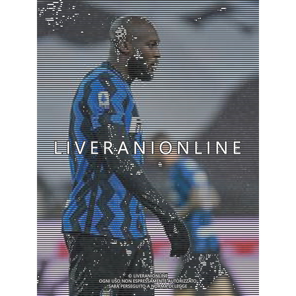 Ettore Griffoni/LM - Udinese Calcio vs FC Internazionale - Italian football Serie A match 2020/2021 23 January 2021 - Friuli - Dacia Arena stadium, udine, Italy Photo showing: Romelu Lukaku of Internazionale @LM/Ettore Griffoni/AGENZIA ALDO LIVERANI SAS
