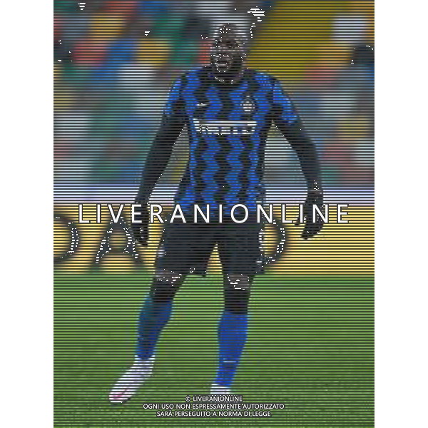 Ettore Griffoni/LM - Udinese Calcio vs FC Internazionale - Italian football Serie A match 2020/2021 23 January 2021 - Friuli - Dacia Arena stadium, udine, Italy Photo showing: Romelu Lukaku of Internazionale @LM/Ettore Griffoni/AGENZIA ALDO LIVERANI SAS