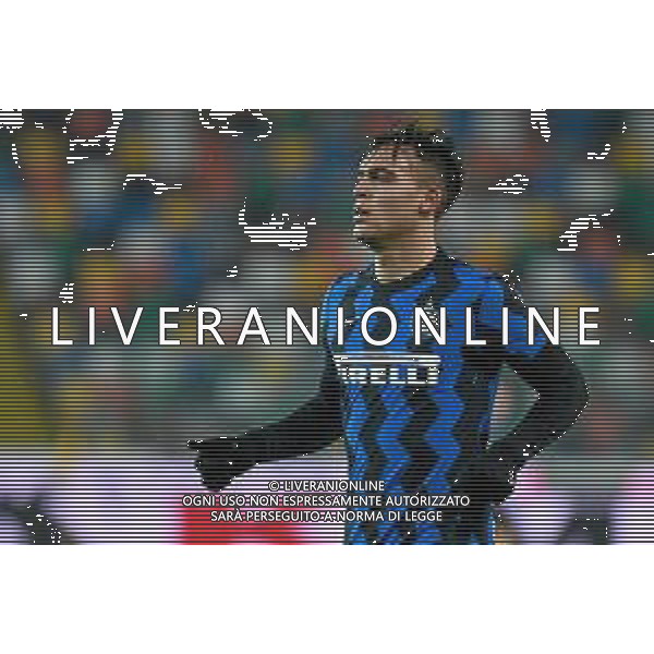 Ettore Griffoni/LM - Udinese Calcio vs FC Internazionale - Italian football Serie A match 2020/2021 23 January 2021 - Friuli - Dacia Arena stadium, udine, Italy Photo showing: Lautaro Martinez of Internazionale @LM/Ettore Griffoni/AGENZIA ALDO LIVERANI SAS