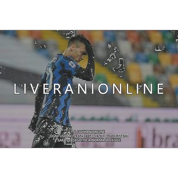 Ettore Griffoni/LM - Udinese Calcio vs FC Internazionale - Italian football Serie A match 2020/2021 23 January 2021 - Friuli - Dacia Arena stadium, udine, Italy Photo showing: Disappointment, frustration of Lautaro Martinez of Internazionale @LM/Ettore Griffoni/AGENZIA ALDO LIVERANI SAS