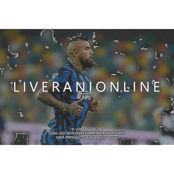 Ettore Griffoni/LM - Udinese Calcio vs FC Internazionale - Italian football Serie A match 2020/2021 23 January 2021 - Friuli - Dacia Arena stadium, udine, Italy Photo showing: Arturo Vidal of Internazionale @LM/Ettore Griffoni/AGENZIA ALDO LIVERANI SAS