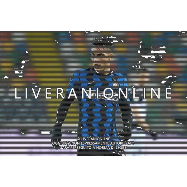 Ettore Griffoni/LM - Udinese Calcio vs FC Internazionale - Italian football Serie A match 2020/2021 23 January 2021 - Friuli - Dacia Arena stadium, udine, Italy Photo showing: Lautaro Martinez of Internazionale @LM/Ettore Griffoni/AGENZIA ALDO LIVERANI SAS