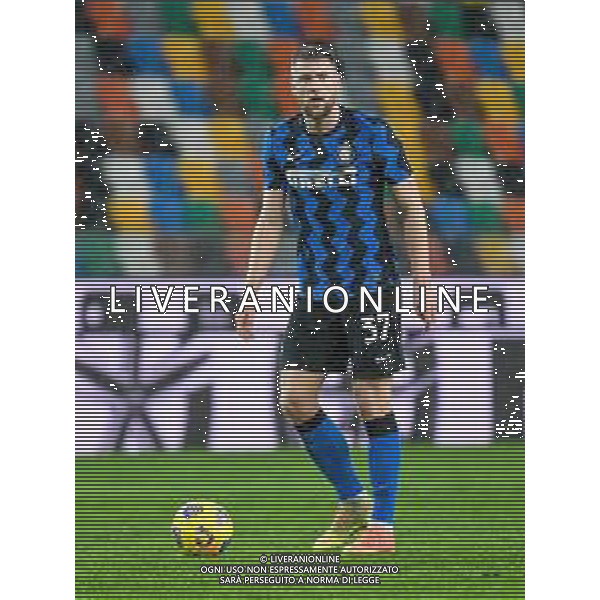 Ettore Griffoni/LM - Udinese Calcio vs FC Internazionale - Italian football Serie A match 2020/2021 23 January 2021 - Friuli - Dacia Arena stadium, udine, Italy Photo showing: Filip Stankovic of Internazionale @LM/Ettore Griffoni/AGENZIA ALDO LIVERANI SAS