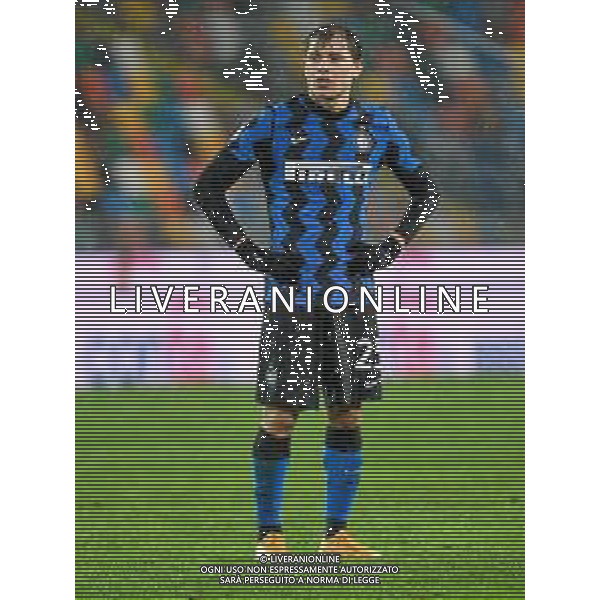Ettore Griffoni/LM - Udinese Calcio vs FC Internazionale - Italian football Serie A match 2020/2021 23 January 2021 - Friuli - Dacia Arena stadium, udine, Italy Photo showing: Nicolo Barella of Internazionale @LM/Ettore Griffoni/AGENZIA ALDO LIVERANI SAS