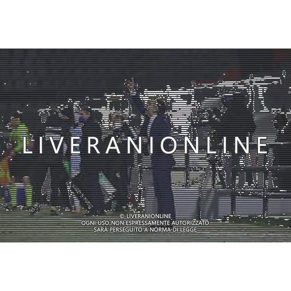 Massimiliano Carnabuci/LM - US Cremonese vs SPAL - Italian Football Championship League BKT 2020/2021 24 January 2021 - Giovanni Zini stadium, cremona, Italy Photo showing: Fabio Pecchia (Cremonese) head coach @LM/Massimiliano Carnabuci/AGENZIA ALDO LIVERANI SAS