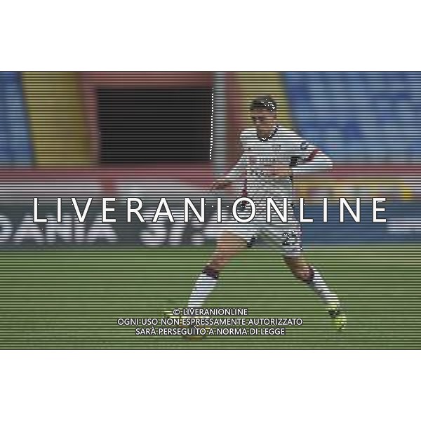 Danilo Vigo/LM - Genoa CFC vs Cagliari Calcio - Italian football Serie A match 2020/2021 24 January 2021 - Luigi Ferraris stadium, Genova, Italy Photo showing: Gabriele Zappa (Cagliari) @LM/Danilo Vigo/AGENZIA ALDO LIVERANI SAS
