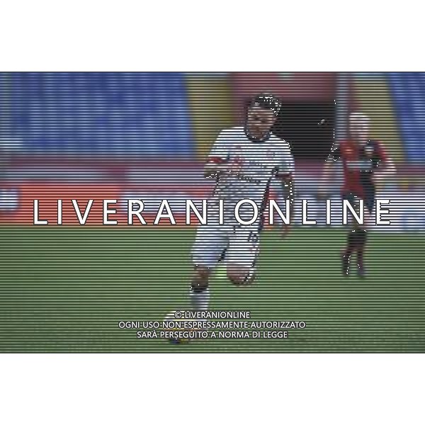 Danilo Vigo/LM - Genoa CFC vs Cagliari Calcio - Italian football Serie A match 2020/2021 24 January 2021 - Luigi Ferraris stadium, Genova, Italy Photo showing: Nahitan Nandez (Cagliari) @LM/Danilo Vigo/AGENZIA ALDO LIVERANI SAS