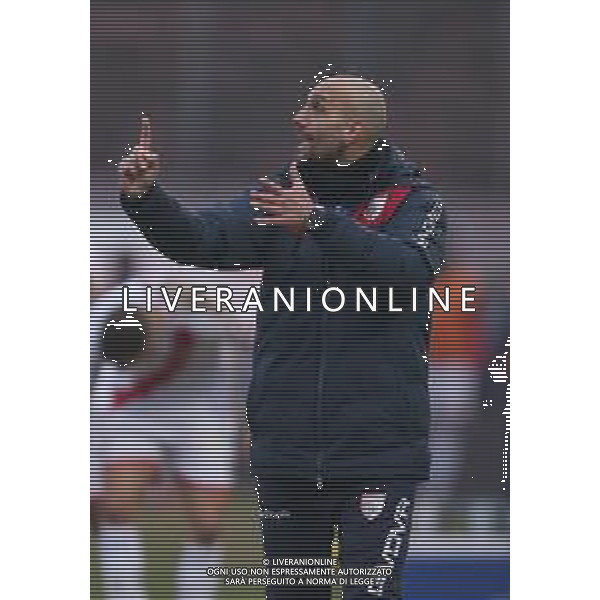 MANTOVA - FERMANA CAMPIONATO CALCIO SERIE C LEGA PRO 24.01.2021 NELLA FOTO EMANUELE TROISE ALLENATORE MANTOVA ©SANTANDREA/AGENZIA ALDO LIVERANI SAS
