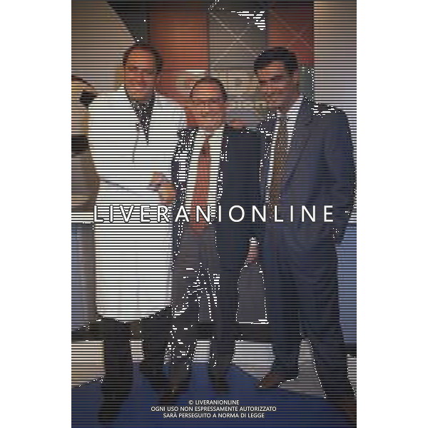 TRASMISSIONE "GUIDA AL CAMPIONATO " NELLA FOTO : MAURIZIO MOSCA SANDRO PICCININI CHINAGLIA GIORGIO © CODEX/ALDO LIVERANI