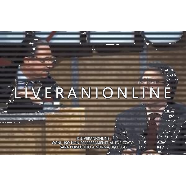 MAURIZIO MOSCA con GIAMPIERO MUGHINI archivio Giovanni Liverani/Ag.Aldo Liverani