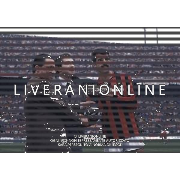 MAURIZIO MOSCA con PAOLO BERLUSCONI E PIETRO PAOLO VIRDIS archivio Giovanni Liverani/Ag.Aldo Liverani
