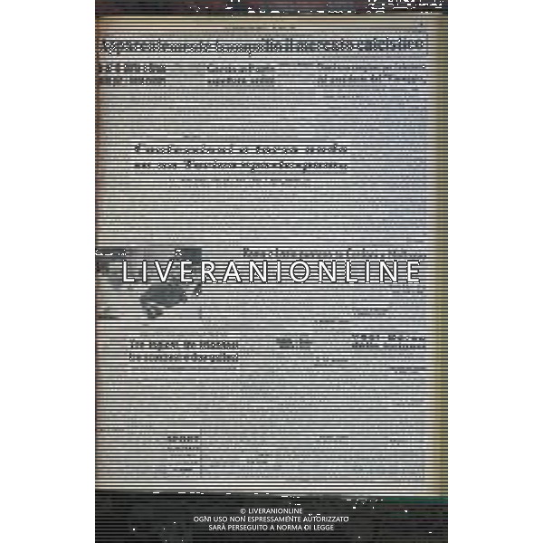 MILANO 2003 NELLA FOTO IL PRIMO ARTICOLO SCRITTO SULLA GAZZETTA DELLO SPORT DA CANDIDO CANNAVO\' AGENZIA ALDO LIVERANI
