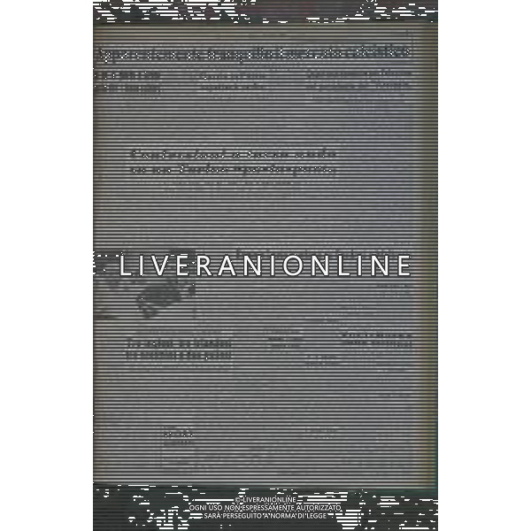 MILANO 2003 NELLA FOTO IL PRIMO ARTICOLO SCRITTO SULLA GAZZETTA DELLO SPORT DA CANDIDO CANNAVO\' AGENZIA ALDO LIVERANI
