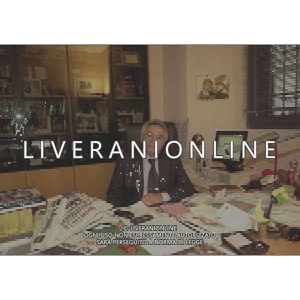 2001 MILANO SEDE DELLA GAZZETTA DELLO SPORT VIA SOLFERINO 28 NELLA FOTO CANDIDO CANNAVO\' DIRETTORE DELLA GAZZETTA DELLO SPORT AG ALDO LIVERANI SAS