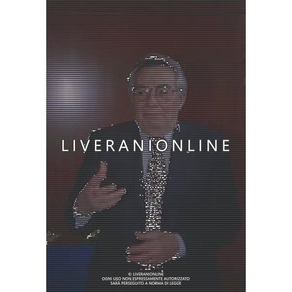 CANDIDO CANNAVO\' GIORNALISTA EX DIRETTORE DELA GAZZETTA DELLO SPORT NELLA FOTO:CANDIDO CANNAVO\' PH.ARCHIVIO AGENZIA ALDO LIVERANIS SAS
