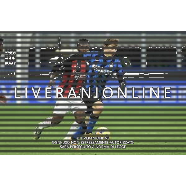 Nicolo\' Barella (Inter) Inter vs Milan Coppa Italia - quarti di finale Milano 26-01-2021 Stadio Giuseppe Meazza - San Siro foto Roberto Garavaglia/ag. Aldo Liverani sas /AGENZIA ALDO LIVERANI SAS