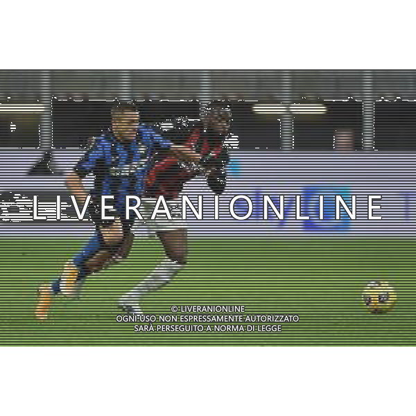 Alexis Sanchez (Inter) e Fikayo Tomori (Milan) Inter vs Milan Coppa Italia - quarti di finale Milano 26-01-2021 Stadio Giuseppe Meazza - San Siro foto Roberto Garavaglia/ag. Aldo Liverani sas /AGENZIA ALDO LIVERANI SAS