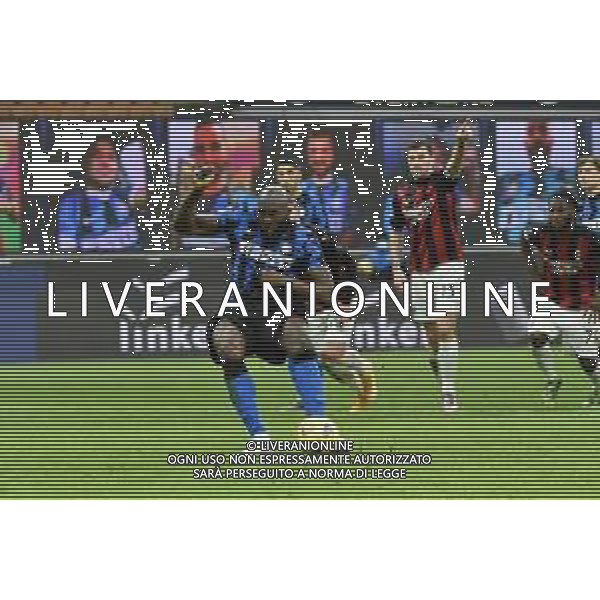 Romelu Lukaku (Inter) segna il gol dell\'1 a 1 su rigore Inter vs Milan Coppa Italia - quarti di finale Milano 26-01-2021 Stadio Giuseppe Meazza - San Siro foto Roberto Garavaglia/ag. Aldo Liverani sas /AGENZIA ALDO LIVERANI SAS