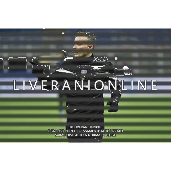 l’arbitro Paolo Valeri di Roma Inter vs Milan Coppa Italia - quarti di finale Milano 26-01-2021 Stadio Giuseppe Meazza - San Siro foto Roberto Garavaglia/ag. Aldo Liverani sas