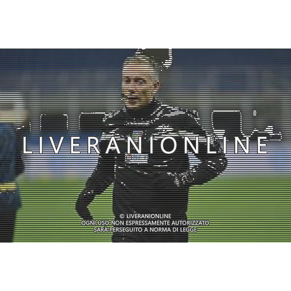 l’arbitro Paolo Valeri di Roma Inter vs Milan Coppa Italia - quarti di finale Milano 26-01-2021 Stadio Giuseppe Meazza - San Siro foto Roberto Garavaglia/ag. Aldo Liverani sas