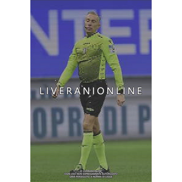 l’arbitro Paolo Valeri di Roma Inter vs Milan Coppa Italia - quarti di finale Milano 26-01-2021 Stadio Giuseppe Meazza - San Siro foto Roberto Garavaglia/ag. Aldo Liverani sas