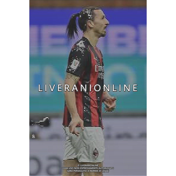 Zlatan Ibrahimovic (Milan) Inter vs Milan Coppa Italia - quarti di finale Milano 26-01-2021 Stadio Giuseppe Meazza - San Siro foto Roberto Garavaglia/ag. Aldo Liverani sas