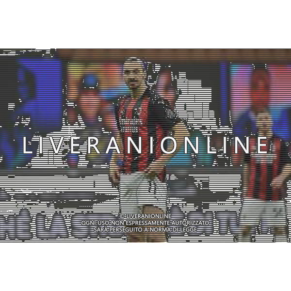 Zlatan Ibrahimovic (Milan) Inter vs Milan Coppa Italia - quarti di finale Milano 26-01-2021 Stadio Giuseppe Meazza - San Siro foto Roberto Garavaglia/ag. Aldo Liverani sas