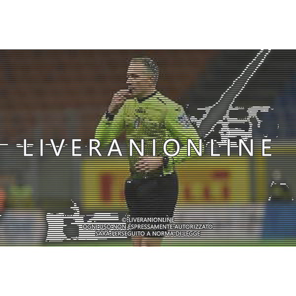 l’arbitro Paolo Valeri di Roma Inter vs Milan Coppa Italia - quarti di finale Milano 26-01-2021 Stadio Giuseppe Meazza - San Siro foto Roberto Garavaglia/ag. Aldo Liverani sas