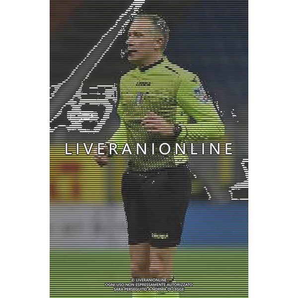 l’arbitro Paolo Valeri di Roma Inter vs Milan Coppa Italia - quarti di finale Milano 26-01-2021 Stadio Giuseppe Meazza - San Siro foto Roberto Garavaglia/ag. Aldo Liverani sas