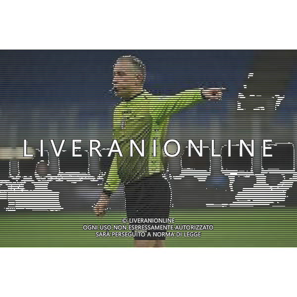 l’arbitro Paolo Valeri di Roma Inter vs Milan Coppa Italia - quarti di finale Milano 26-01-2021 Stadio Giuseppe Meazza - San Siro foto Roberto Garavaglia/ag. Aldo Liverani sas