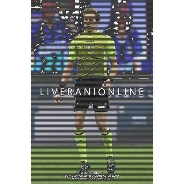 l’arbitro Daniele Chiffi di Padova ha sostituito l’arbitro Paolo Valeri di Roma che si e’ infortuato nel secondo tempo della gara Inter vs Milan Coppa Italia - quarti di finale Milano 26-01-2021 Stadio Giuseppe Meazza - San Siro foto Roberto Garavaglia/ag. Aldo Liverani sas