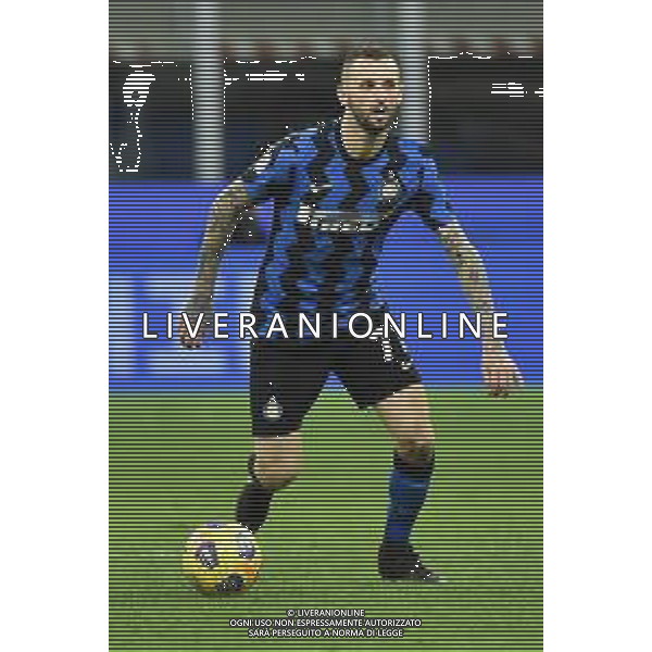 Marcelo Brozovic (Inter) Inter vs Milan Coppa Italia - quarti di finale Milano 26-01-2021 Stadio Giuseppe Meazza - San Siro foto Roberto Garavaglia/ag. Aldo Liverani sas