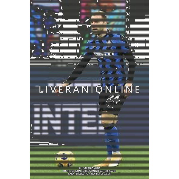 Christian Eriksen (Inter) Inter vs Milan Coppa Italia - quarti di finale Milano 26-01-2021 Stadio Giuseppe Meazza - San Siro foto Roberto Garavaglia/ag. Aldo Liverani sas