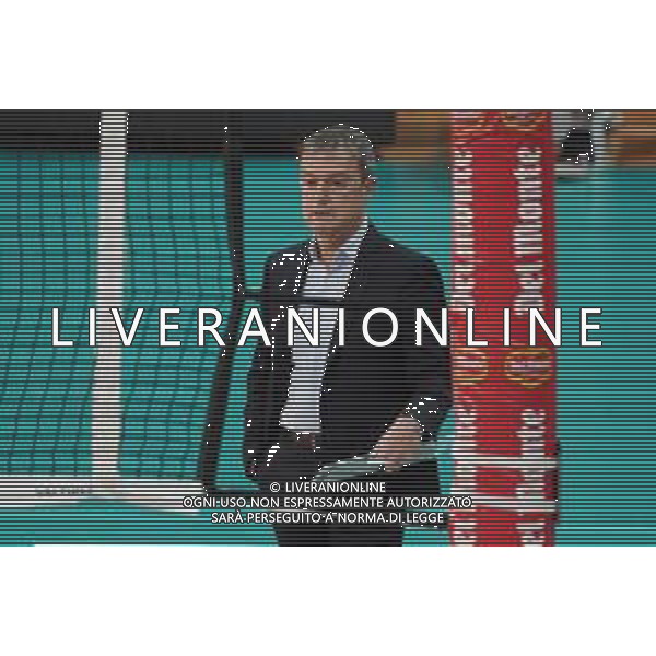 Loris Cerquiglini/LM - Sir Safety Conad Perugia vs Consar Ravenna - Italian Volleyball Men Cup 2020/2021 27 January 2021 - PalaEvangelisti, perugia, Italy Photo showing: marco bonitta (1¬∞ allenatore consar ravenna) @LM/Loris Cerquiglini/AGENZIA ALDO LIVERANI SAS