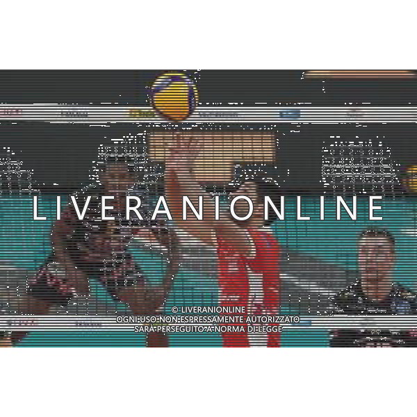 Loris Cerquiglini/LM - Sir Safety Conad Perugia vs Consar Ravenna - Italian Volleyball Men Cup 2020/2021 27 January 2021 - PalaEvangelisti, perugia, Italy Photo showing: redwitz rafael (n.5 consar ravenna) ring @LM/Loris Cerquiglini/AGENZIA ALDO LIVERANI SAS