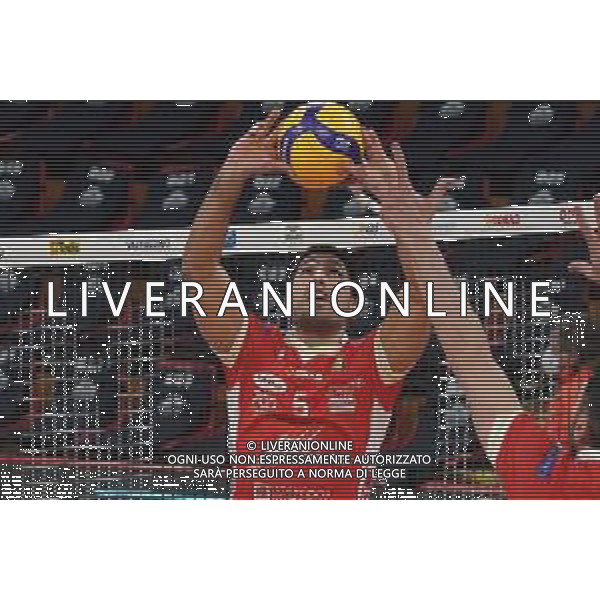 Loris Cerquiglini/LM - Sir Safety Conad Perugia vs Consar Ravenna - Italian Volleyball Men Cup 2020/2021 27 January 2021 - PalaEvangelisti, perugia, Italy Photo showing: redwitz rafael (n.5 consar ravenna) ring @LM/Loris Cerquiglini/AGENZIA ALDO LIVERANI SAS