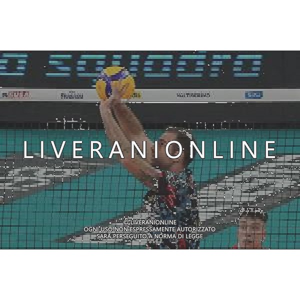 Loris Cerquiglini/LM - Sir Safety Conad Perugia vs Consar Ravenna - Italian Volleyball Men Cup 2020/2021 27 January 2021 - PalaEvangelisti, perugia, Italy Photo showing: travica dragan (n.04 setter sir safety conad perugia) ring @LM/Loris Cerquiglini/AGENZIA ALDO LIVERANI SAS