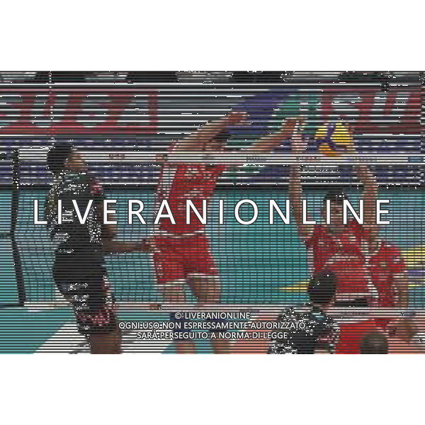 Loris Cerquiglini/LM - Sir Safety Conad Perugia vs Consar Ravenna - Italian Volleyball Men Cup 2020/2021 27 January 2021 - PalaEvangelisti, perugia, Italy Photo showing: wilfredo leon venero (n.9 hitter spiker sir safety conad perugia) spike @LM/Loris Cerquiglini/AGENZIA ALDO LIVERANI SAS