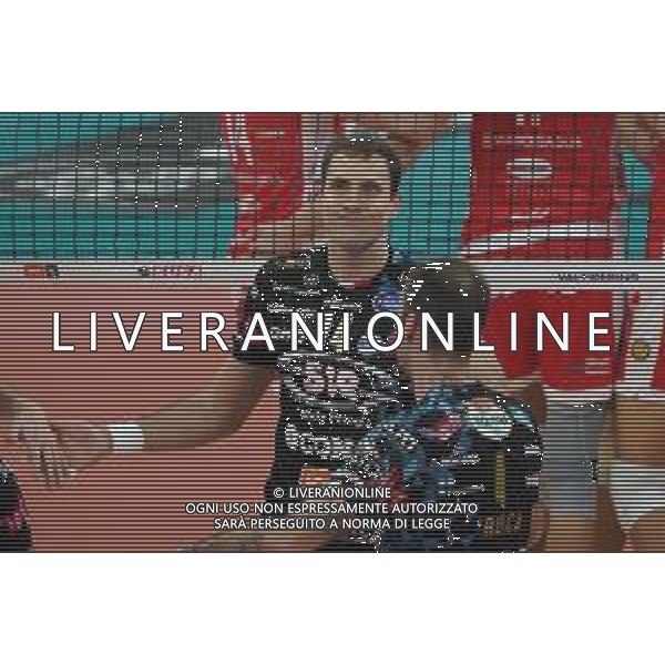 Loris Cerquiglini/LM - Sir Safety Conad Perugia vs Consar Ravenna - Italian Volleyball Men Cup 2020/2021 27 January 2021 - PalaEvangelisti, perugia, Italy Photo showing: aleksandar atanasijevic (n.14 opposite spiker sir safety conad perugia) disappointment @LM/Loris Cerquiglini/AGENZIA ALDO LIVERANI SAS