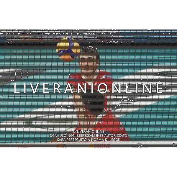 Loris Cerquiglini/LM - Sir Safety Conad Perugia vs Consar Ravenna - Italian Volleyball Men Cup 2020/2021 27 January 2021 - PalaEvangelisti, perugia, Italy Photo showing: loeppky eric (n.4 contar ravenna) in bagher @LM/Loris Cerquiglini/AGENZIA ALDO LIVERANI SAS