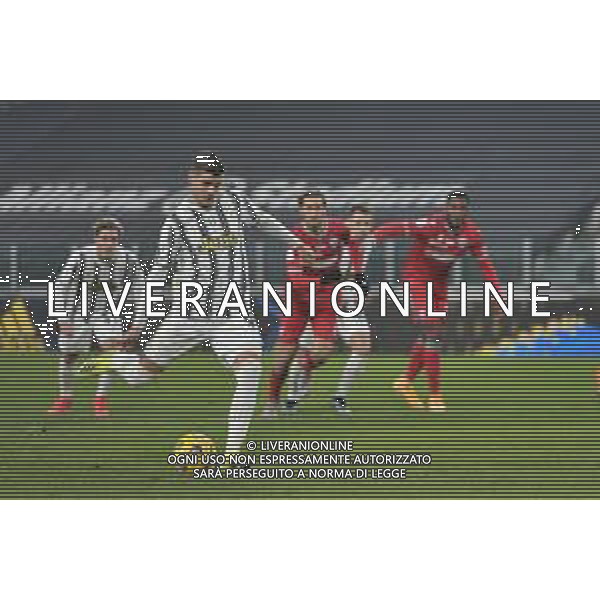 ©Falzone/Agenzia Aldo Liverani Torino 27.01.2021 Stadio Allianz Stadium Juventus vs Spal Quarti di Finale Coppa Italia 2020-2021 Nella foto : GOL DI ALVARO MORATA SU RIGORE ©Falzone/AGENZIA ALDO LIVERANI SAS